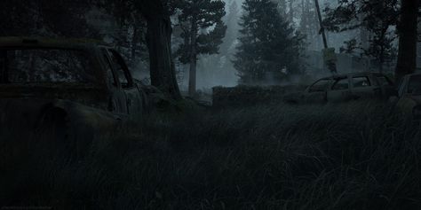 ArtStation - 25 Years Later, Charlotte Curtis 25 Years Later, Dark Forest Aesthetic, Blue Banner, Twitter Banner, Header Banner, Tree Roots, Profile Pics, Dark Forest, Twitter Header