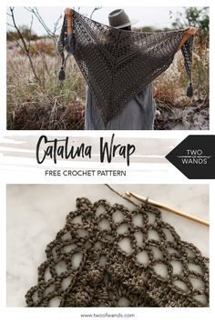 Tie Shawl Crochet Pattern, Lion Brand Heartland Crochet Patterns, Crochet Ballet Wrap, Crochet Wrap Pattern Free, Free Crochet Shawl Patterns, Two Of Wands, Crochet Shawl Free, Crochet Beautiful, Twitter Logo