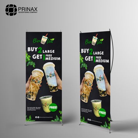 Coffee Standee Design, Standing Banner Design Drink, Standy Ads Design, Standing Banner, Rollup Design, Standing Banner Design, Rollup Banner Design, Juice Bar Design, X Banner