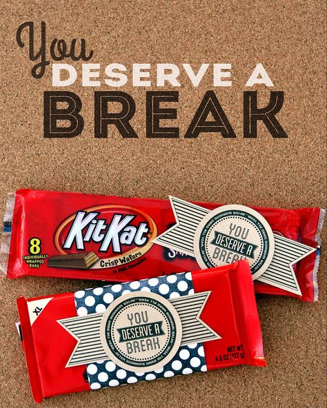 Who doesn't deserve a break? Card can also be a thank you for your business or add your business card. Morale Boosters, Teacher Appreciation Printables, Teacher Appreciation Ideas, Volunteer Appreciation, Staff Gifts, Appreciation Ideas, Employee Recognition, Teachers Gifts, Staff Appreciation