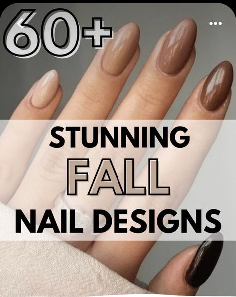 Fall Almond Nails, Almond Shaped Nails Designs, November Nail Designs, Simple Fall Nails, November Nails, Nail Color Trends, Fall Manicure, Fall Nail Trends, Fall Gel Nails