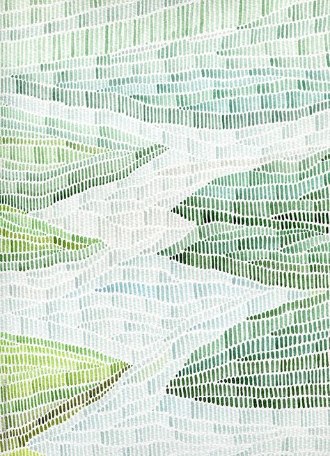 River Graphic, River Illustration, Minimalistic Landscape, Grass Illustration, Plant Texture, Grass Pattern, Urban Landscape Design, Design Texture, Grasses Landscaping