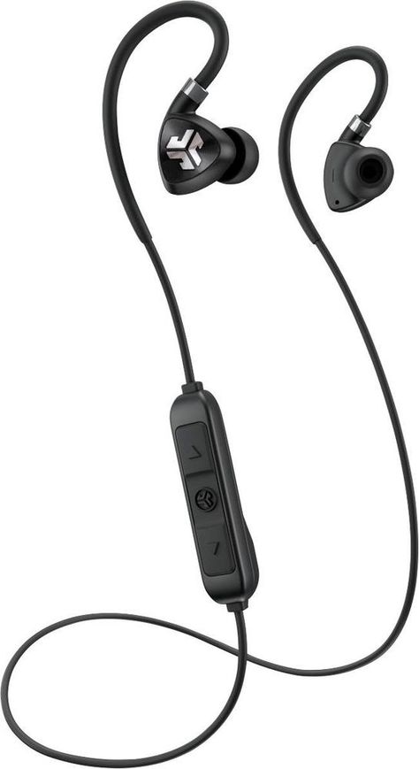 JLab Audio - Fit 2.0 Wireless Earbud Headphones - Black Jlab Earbuds, Headphones Black, Sport Earbuds, Audio Headphones, Black Headphones, Earbud Headphones, Smart Design, Wireless Earbuds, Bluetooth Headphones