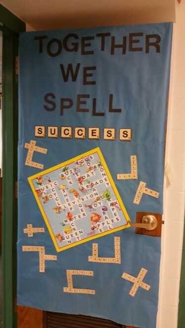 Scrabble Classroom Door, Scrabble Bulletin Board, Games Classroom Theme, Candyland Homecoming, Christmas Door Decoration Contest, Leadership Bulletin Boards, Principal's Day, Twist And Turns Vbs 2023, Pta Activities