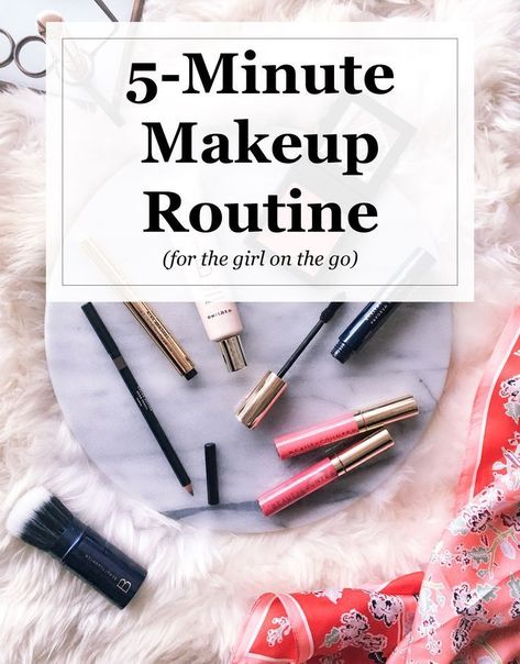 Morning Makeup Routine: 5-Minute Face | Visions of Vogue #makeuproutine #5minmakeup #makeuptips Makeup Routine Black Women, 5 Min Makeup Routine, 5 Min Makeup, Five Minute Makeup, Morning Makeup Routine, Kelsey Simone, Coconut Oil Beauty, Morning Makeup, 5 Minute Makeup