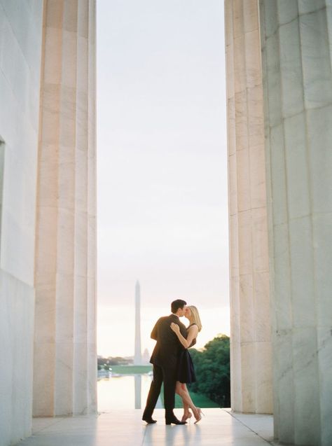 Engagement Photo Makeup, Dc Wedding Photos, Dc Engagement Photos, Dc Photography, Dc Engagement, Engagement Pictures Poses, Houston Wedding Photographer, Lincoln Memorial, Photographs Ideas