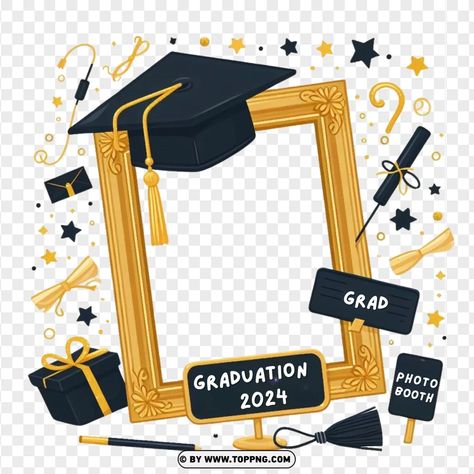 Graduation Party Photo Booth, Graduation Photo Booth, Graduation Frame, Graduation Stickers, Graduation 2024, 2024 Graduation, Organized Mom, Grad Photos, Party Photo Booth