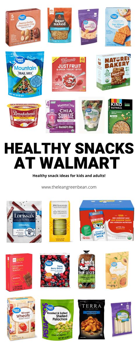 Best Healthy Walmart Snacks 8 Easy Healthy Snacks Store Bought, Healthy Snack Store Bought, Healthy Packaged Foods, Healthy Foods To Get From Walmart, Walmart Food Snacks, Healthiest Store Bought Snacks, Organic Snacks At Walmart, Healthy Desserts To Buy, Healthy Snacks To Get At Walmart