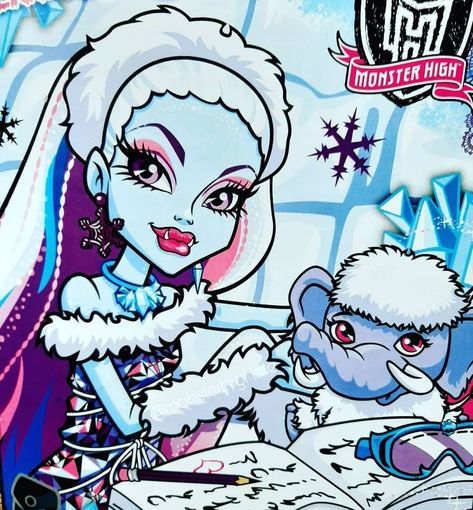 Monster High Magazine, Monster High Abbey, Monster H, Abbey Bominable, Monster High Pictures, Famous Monsters, Cool Monsters, Monster High Characters, Ever After High