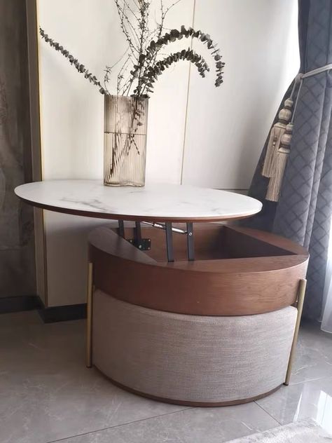 Round Coffee Table Lift Top, Coffee Table Lift Top, Coffee Table Lift, Table With Stools, Coffee Table With Stools, Modular Coffee Table, Stone Coffee Table, Coffee Table Set, Lift Top Coffee Table