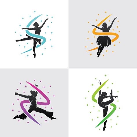 Dance Symbols Design, Dance Studio Logo Ideas, Dance Logo Ideas Graphic Design, Dtc Logo, Dance Logo Design Creative, Dance Club Logo, Dance Logo Ideas, Dance Company Logo, Dance Logo Design