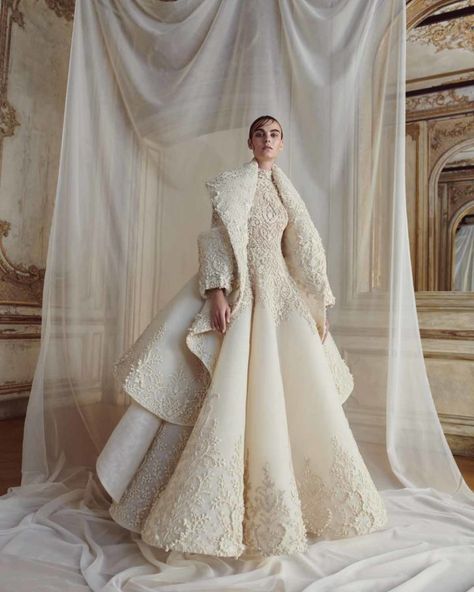 Ashi Studio, فستان سهرة, Beauty Dress, A-line Wedding Dress, Couture Collection, Beautiful Gowns, Couture Dresses, Designer Wedding Dresses, Fancy Dresses