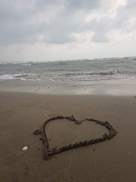 Sea side, heart, sea, clouds, beach, august, summer Sea Side Aesthetic, Sea Clouds, Aesthetic Sea, August Summer, Sea Pictures, Sea Side, Sea View