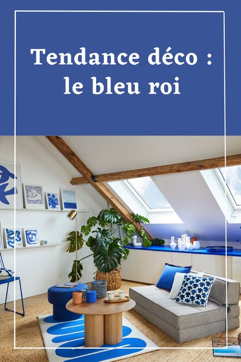 💙Reportage déco : Du bleu plein les yeux💙  Cet été le bleu est roi ! On dispose çà et là, du petit mobilier, des affiches figuratives et des éléments de décoration, le tout d’un bleu intense, pour illuminer notre intérieur !  Retrouvez toutes les références des articles dans notre article sur MaxiMag.fr 🛒  📸 Bauer Media . . . . #DecoReportage #BleuIntense #MobilierBleu #DecorationInterieure #InspirationDeco #DesignInterieur #TendanceDeco Media, Design