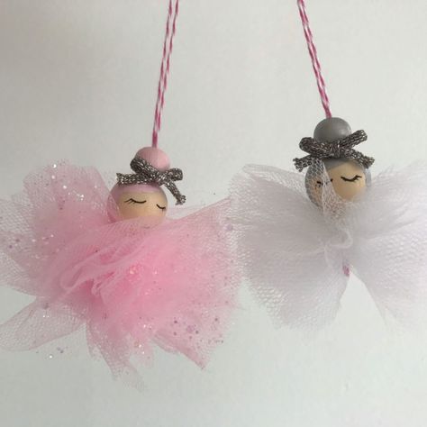 Tutu Ornament Diy, Diy Ballerina Ornaments, Ballerina Ornaments Diy, Ballerina Ornaments, Little Ballerina, Ball Ornaments, Ornaments Diy, Diy Christmas Ornaments, Ballerinas