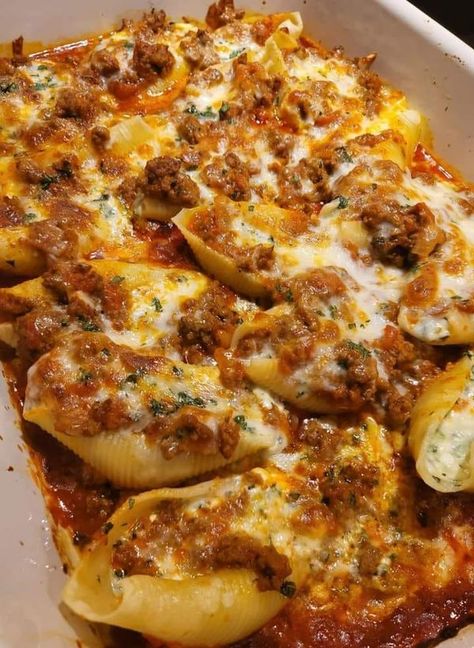 Cooking with Nonna Pia | Homemade Stuff Shells | Facebook Taco Stuffed Shells Recipe, Mexican Stuffed Shells, Jumbo Pasta Shells, Cheese Stuffed Shells, Filled Pasta, How To Make Taco, Pasta Shells, Stuffed Shells Recipe, Taco Stuffed Shells