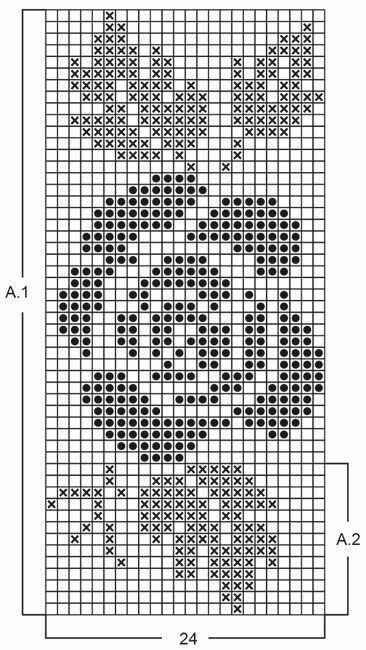 Rose Knitting Chart, Knit Rose Pattern, Rose Knitting Pattern, Fillet Crochet Patterns Free, Cross Stitch Rose Pattern, Knitting Charts Free, Fillet Crochet Charts, Taplak Meja Crochet, Rose Pattern Design