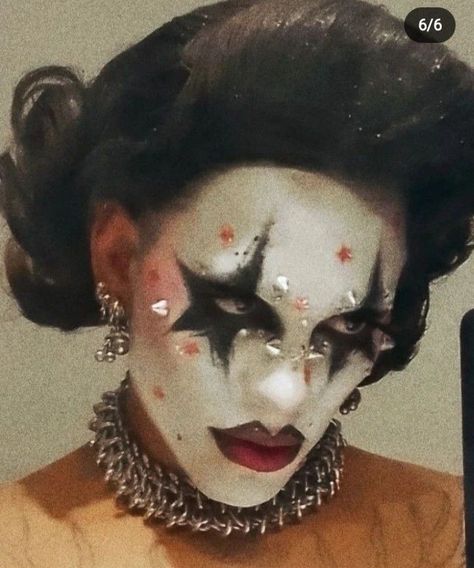 Pierrot Clown, Funky Makeup, Drag Make-up, Drag Makeup, Swag Makeup, Make Up Videos, Alternative Makeup, Cool Makeup Looks, Halloween This Year