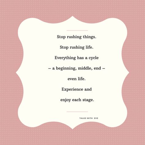 We all can be impatient. Instant gratification is craved because waiting can be hard. We want to get to the end - quickly. However, in rushing towards the end, we may miss the nuggets in the details #takeyourtime #lookupandaround #savorsunday #talkssee #talkswitheve Fear Of Being Judged, Being Judged, Instant Gratification, Take Your Time, Social Media Pages, To The End, Be Bold, The End, Encouragement