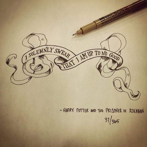 Hp Tattoo, Theme Harry Potter, Harry Potter Tattoos, Harry Potter Tattoo, The Prisoner Of Azkaban, Harry Potter Drawings, Prisoner Of Azkaban, Cool Art Projects, Mischief Managed