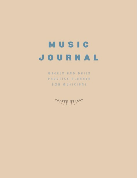 Weekly and daily music practice journaling can offer a range of benefits for individuals who are passionate about music or seeking to deepen their connection with it. This music practice journal should help you track your progress, set goals, and stay organized in your musical journey. Practice Journal Music, Music Practice Journal, Digital Business Ideas, Music Major, Music Journal, Music Practice, Music School, Journal Template, Daily Practices