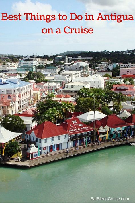 Best Things to Do in Antigua on a Cruise. #Cruise #Caribbean #Antigua St Johns Antigua, Things To Do In Antigua, Cruise Caribbean, Southern Caribbean Cruise, Cruise Pictures, Packing List For Cruise, Cruise Excursions, Cheap Cruises, Cruise Destinations