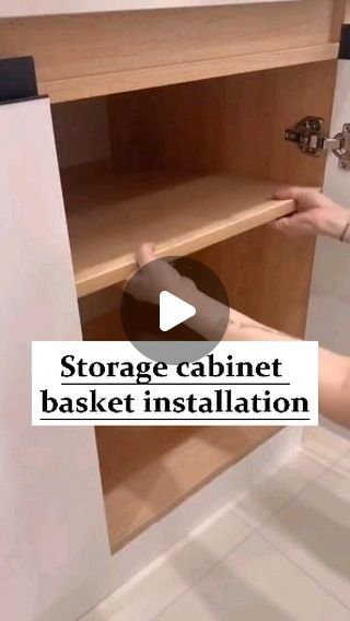 Cabinet For Small Kitchen Ideas, Basket For Kitchen Storage, Kitchen Shelving Instead Of Cabinets, Kitchen Cabinet Baskets, Diy Cabinet Storage Organizers, Kitchen Organisation Ikea, Side Kitchen Cabinet Ideas, Mason Jars Storage Ideas, Diy Kitchen Storage Cabinets