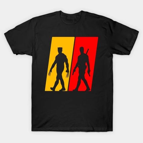 D.P.nd.W.V - Deadpool And Wolverine - T-Shirt | TeePublic Deadpool And Wolverine Shirt, Deadpool Tshirt, Ryan Reynolds Deadpool, Deadpool Shirt, Wolverine Shirt, Wolverine Logan, Deadpool T Shirt, Deadpool And Wolverine, Superhero Shirt