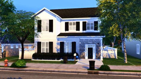 515 Terrance Rd. - 30x20 - Residential | JRenae Gaming on Patreon Sims 4 Non Residential Lots, Sims 4 Realistic Family Home, Sims 4 Lots No Cc Patreon, Black Sims 4 Cc House, Sims4 House Cc Download, Sims 4 Home Builds, Sims 4 Urban House Download Furnished, Sims4 Lots Cc, Sims 4 4 Bedroom House