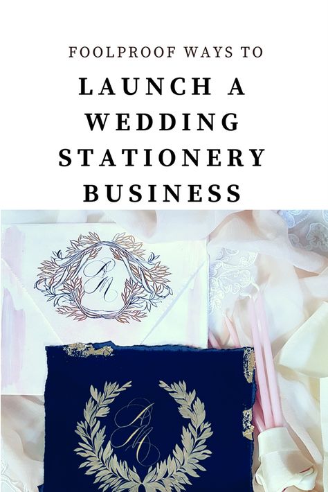 Wedding Stationery Business, Start A Stationary Business, Business Mistakes, Business Tops, Wedding Business, Business Stationery, Craft Business, Creative Entrepreneurs, Grow Business