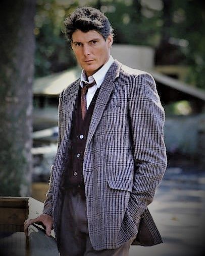 Christopher Reeves, Original Superman, Superman Christopher Reeve, Christopher Reeve Superman, Star Trek Actors, Tweed Ride, Superman Baby, Superman 1, Super Boy