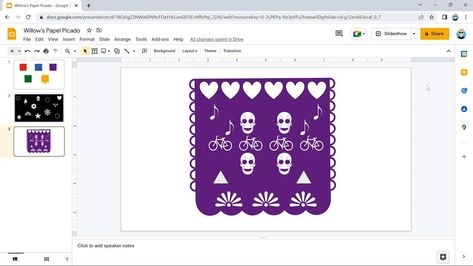 Lesson: How to Make Papel Picado- Applied Digital Skills Digital Skills, Traditional Mexican, Mexican Folk Art, Google Slides, Folk Art, Slides, To Create, Create Your, Create Your Own