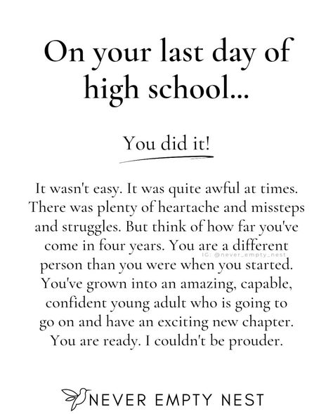 High School Senior Quotes, Senior Pictures Quotes, High School Quotes, Senior Year Quotes, High School Graduation Party Decorations, Senior Year Fun, Grad Quotes, Senior Quotes Funny, Senior Graduation Party