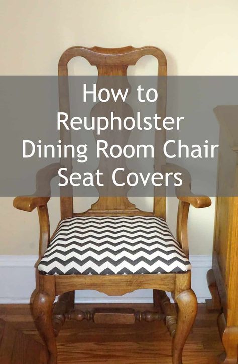 Dining Room Chairs Diy, Reupholster Dining Room Chairs, Dining Chair Makeover, Recovering Chairs, Dining Chairs Diy, Chair Seat Covers, Reupholster Chair Dining, Dining Chair Seat Covers, Dining Room Chair Cushions