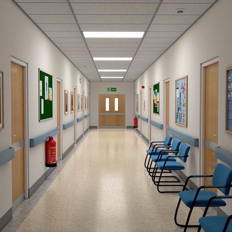 Hospital Hall | Hospital interior design, Clinic interior design, Hospital design Hospital Hallway, Hospital Waiting Room, Altered Reality, Rauch Fotografie, Hospital Architecture, Episode Interactive Backgrounds, Episode Backgrounds, Hospital Interior, Clinic Interior Design