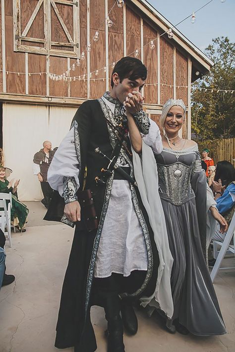 Fantasy Wedding Clothes Male, Medieval Wedding Outfit Men, Fae Wedding Groom, Fantasy Male Wedding Outfit, Fantasy Groomsmen, Medieval Wedding Groom Outfit, Pagan Groom Attire, Medieval Wedding Groom, Elven Wedding Groom