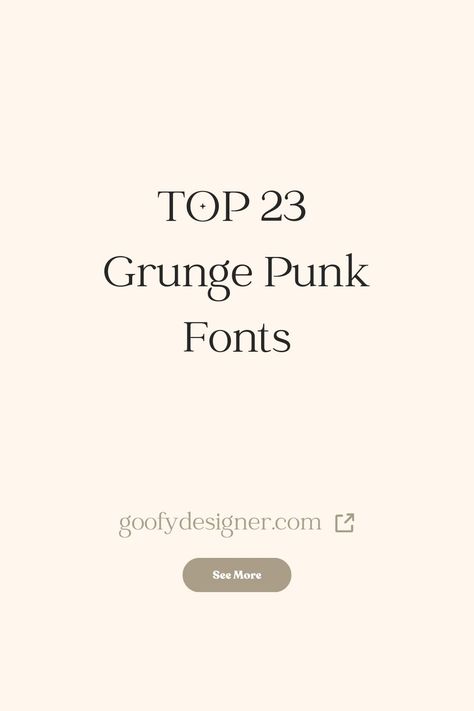 23 Grunge Punk Font Ideas Canva Grunge Fonts, Edgy Fonts Alphabet, Punk Font Alphabet, Grunge Branding Design, Grunge Branding, Punk Lettering, Punk Font, Canva Font Pairing, Rock Font