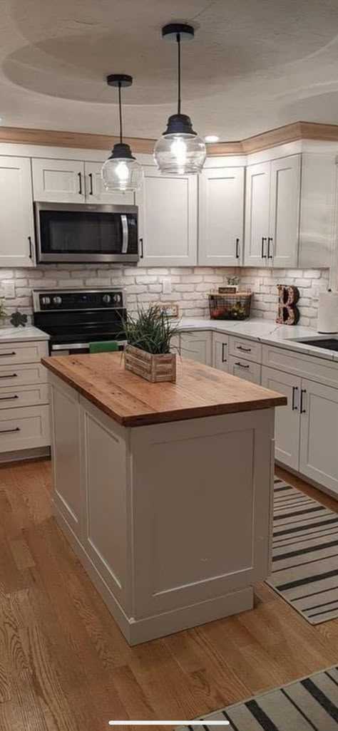 Kitchen Cabinet Makeover On A Budget, Moving Kitchen To Another Room, Easy House Renovations Budget, Light Above Window In Kitchen, All White Farmhouse Kitchen, House Remodeling Ideas Kitchen, Modest Kitchen Remodel, Simple Kitchen Renovation Ideas, Old House Makeover On A Budget