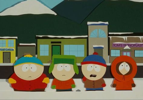 South Park Screencaps, South Park Main 4, South Park Season 1, Kyle Broflovski, Eric Cartman, South Park Characters, I Wan, Fame Dr, South Park