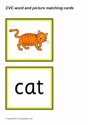 CVC word cards with matching pictures Reading Cards For Kindergarten, Cvc Pictures Cards Free, Free Printable Cvc Word Mat, Cvc Word Cards With Pictures Free, Cvc Words With Pictures Cards, Picture Graph Worksheets, Cvc Worksheets Kindergarten, Phonics Cvc Words, Ccvc Words