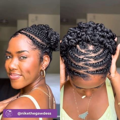 60 Simple Flat Twists Hairstyles on All Natural Hair Types, Textures and Length - Coils and Glory Flat Twists Hairstyles, Natural Hair Protective Styles, Hair Protective Styles, Natural Hair Flat Twist, Flat Twist Styles, Twists Hairstyles, Flat Twists, Flat Twist Hairstyles, Flat Twist Updo