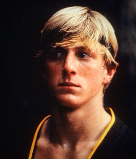 Johnny Lawrence (Karate Kid) Johnny Lawrence, The Karate Kid, Karate Kid, Karate, Blonde, Hair, Black