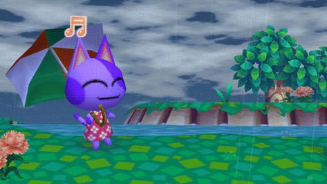 Animal Crossing Game, A Cat, Animal Crossing, Video Game, Gif, Building, Music