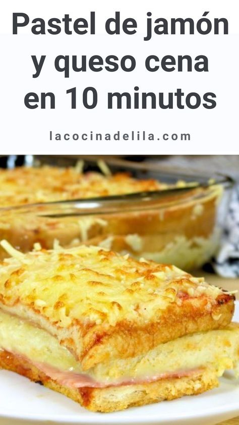 Cómo hacer Pastel de jamón y queso Rustic Recipes, Breakfast Brunch Recipes, Recipe For Mom, Family Friendly Meals, International Recipes, Easy Cooking, Brunch Recipes, Wine Recipes, Italian Recipes