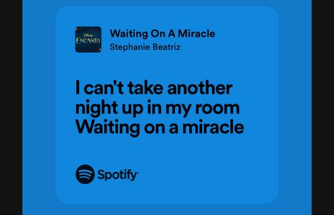 Waiting On A Miracle Encanto, Waiting On A Miracle, Stephanie Beatriz, A Miracle, The Past