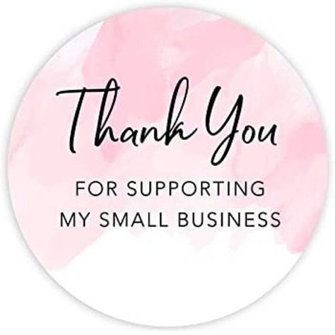 Small Business Quotes, Small Business Packaging Ideas, Small Business Packaging, Packaging Stickers, Name Ideas, Business Stickers, My Small Business, Business Thank You, Thank You Stickers