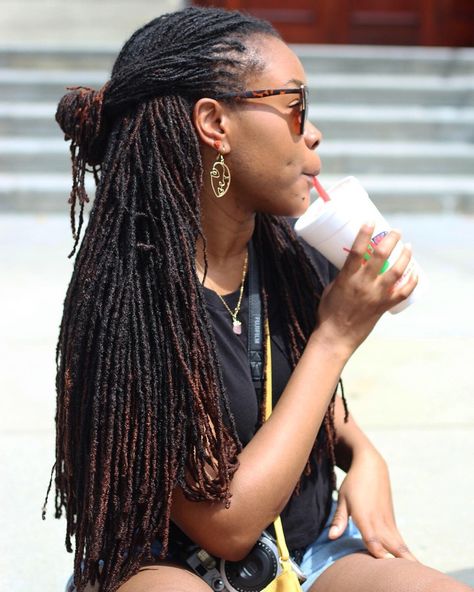 Hairstyle Locs, Hair Dreadlocks, Beautiful Dreadlocks, Short Locs Hairstyles, Dreadlock Style, Dreadlock Styles, Dreads Styles, Hair Locks, Dread Hairstyles