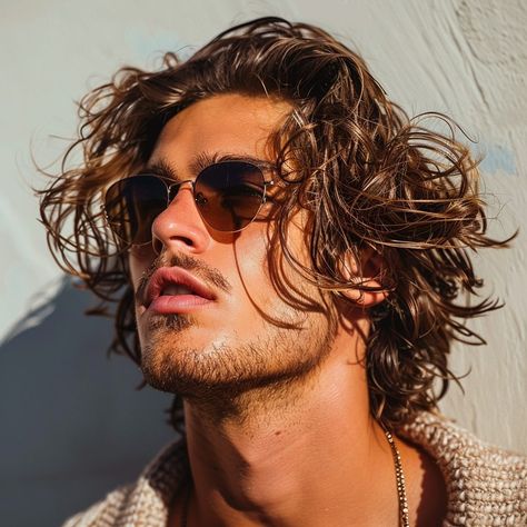 Surfer Men's Haircare Essentials for Perfect Waves – VAGA magazine Beach Wave Haircut, Wave Haircut, Haircare Essentials, Surfer Hairstyles, Guy Haircuts, Photo Men, Surfer Lifestyle, Surfer Look, Haircuts Long