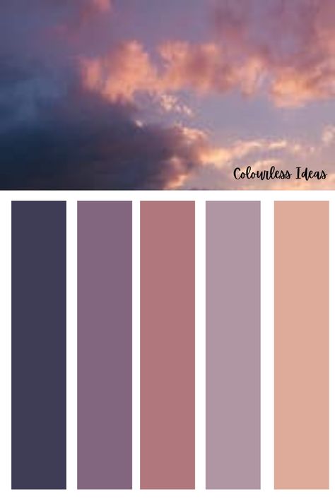 Sky Color Palette, Morning Sky, Sky Color, Colour Palettes, Color Themes, Color Palettes, Follow For More, Color Palette, Color