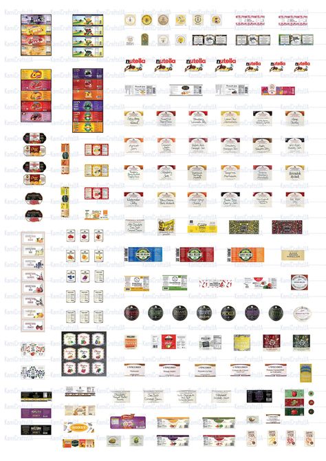 170 Printable miniature canned food and sauces for Miniature Dollhouse 1:12 scale | Miniature Food | Miniature Grocery Store | Digital File от KamiCraftsUA на Etsy Miniature Kitchen Printables, Dollhouse Printables 1:12, Dollhouse 1:12, 1 12 Scale Miniatures Printables Free, Miniature Printables Food, Free Miniature Printables 1:12, Miniature Printables Templates, Miniature Grocery Store, 1 12 Scale Miniatures Diy